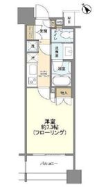 アルス川崎ベニッシモ 7階 間取り図