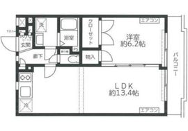 レジディア吉祥寺 202 間取り図