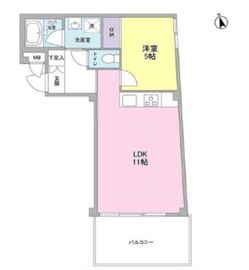 ソヨカゼテラス永福町 101 間取り図