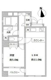 ラクラス田原町 601 間取り図