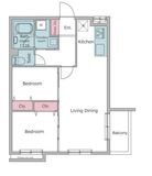 レジディア世田谷若林 314 間取り図