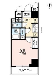 プレール・ドゥーク両国Ⅲ 10階 間取り図