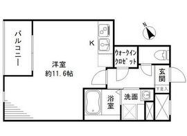 グリーニエ西新宿参番館 202 間取り図