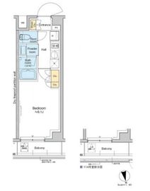 RESIDENCE KOENJI 214 間取り図