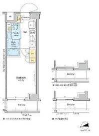 RESIDENCE KOENJI 503 間取り図