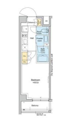 RESIDENCE KOENJI 511 間取り図