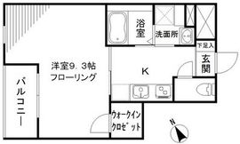グリーニエ西新宿参番館 303 間取り図