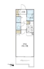 アールヴェール文京白山 2階 間取り図