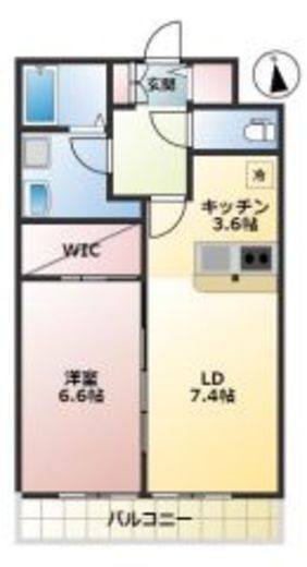 イーストポート 202 間取り図