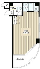 ベルズ原宿 301 間取り図