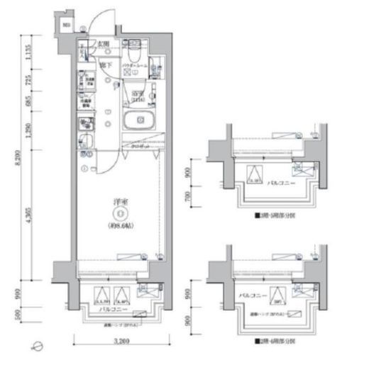 アルテシモベラ 203 間取り図