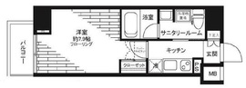 ステージグランデ芝大門 4階 間取り図