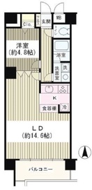 コアシティ中野坂上 505 間取り図