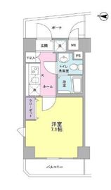 フィオリトゥーラ三軒茶屋ステーションフロント 1003 間取り図