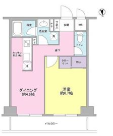 コンフォリア赤羽岩淵 311 間取り図