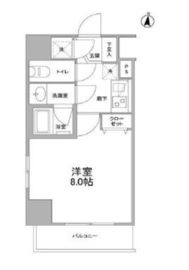 テラス王子 304 間取り図