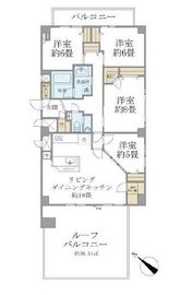 東建ニューハイツ西新宿 12階 間取り図