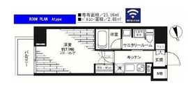 ステージグランデ芝大門 601 間取り図