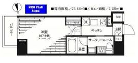 ステージグランデ芝大門 2階 間取り図