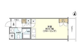 東急ドエルキルト三軒茶屋 4階 間取り図
