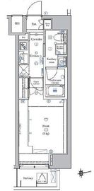 ステージグランデ芝大門 7階 間取り図