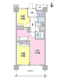 アンビエンテ経堂 509 間取り図
