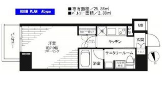 ステージグランデ芝大門 10階 間取り図
