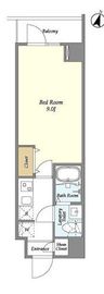 アルファコート北綾瀬2 503 間取り図