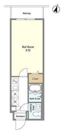 アルファコート北綾瀬2 302 間取り図