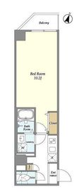 アルファコート北綾瀬2 106 間取り図