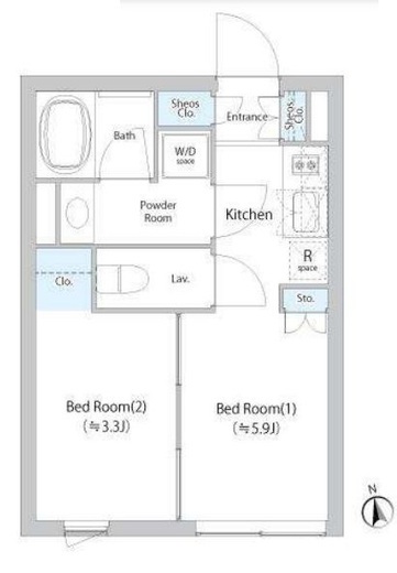 EDIT御茶ノ水妻恋坂 103 間取り図
