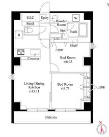 GRAN PASEO日本橋EAST (グランパセオ日本橋イースト) 901 間取り図