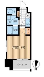 KDXレジデンス大山 408 間取り図