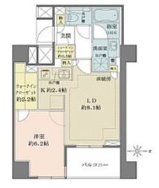 ザ・パークハウス三鷹レジデンス 5階 間取り図