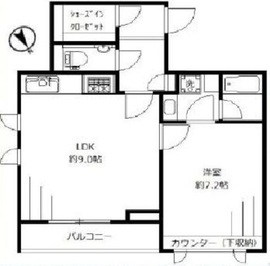 グランドメゾン江古田 2階 間取り図