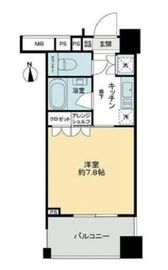 ライオンズ新宿中落合 5階 間取り図