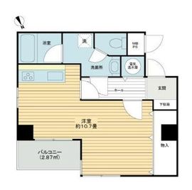 ライオンズマンション文京第2 4階 間取り図