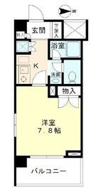 リュミエール三田 403 間取り図