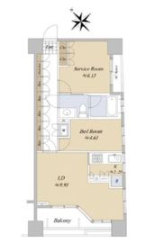 アクシルコート御茶ノ水 4階 間取り図