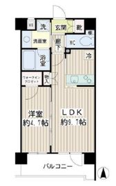 エクセル武蔵小杉 209 間取り図