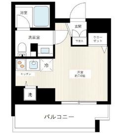 ダイナシティ西新宿 3階 間取り図