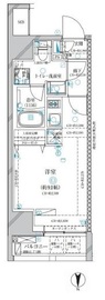 ディアレイシャス錦糸町 4階 間取り図