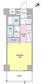 スタイリオ下丸子 503 間取り図