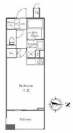 プライマル渋谷桜丘 5F4 間取り図