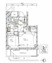 SYFORME IRIYA (シーフォルム入谷) 11階 間取り図