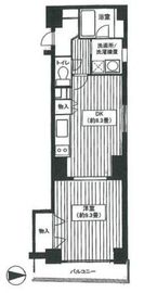 SUN麻布十番 2階 間取り図