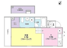 シルバラードスプリングス 204 間取り図