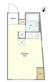 est Largo SHIBUYA (エストラルゴ渋谷) 401 間取り図