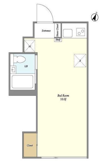 est Largo SHIBUYA (エストラルゴ渋谷) 302 間取り図