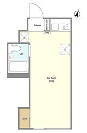 est Largo SHIBUYA (エストラルゴ渋谷) 402 間取り図